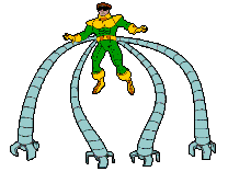 Открытки с Отто Октавиусом скачать бесплатно. Открытки с Доктором Осьминогом.