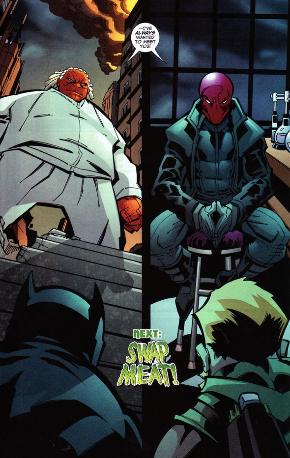 Открытки со злодеем Бриком из Вселенной комиксов ДС скачать.