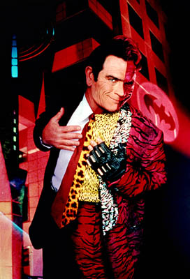 Открытки с Двуликим суперзлодеем из Вселенной комиксов ДС.   