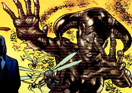 Открытки с Человеком Роем из комиксов Вселенной Марвел скачать.