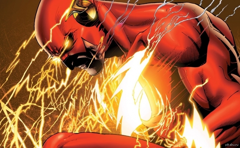 Открытки со Флэшем DC. Открытки со Флэшем скачать бесплатно.