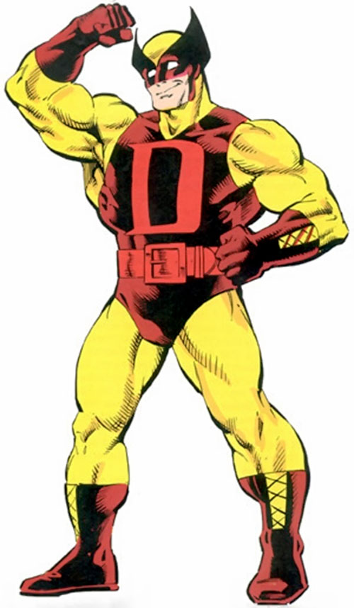 Открытки с Ди - Мэном из комиксов Вселенной Марвел скачать. 