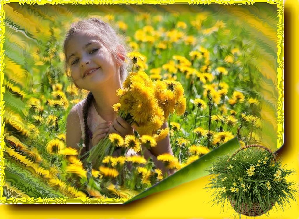 Открытки с желтыми одуванчиками скачать бесплатно. Открытки с желтыми одуванч...