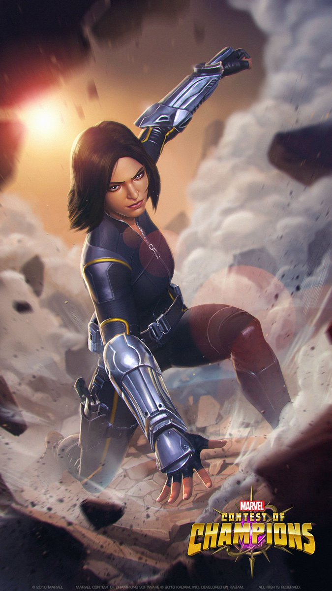 Открытки с Землетрясением Дейзи Джонсон из комиксов Марвел. 