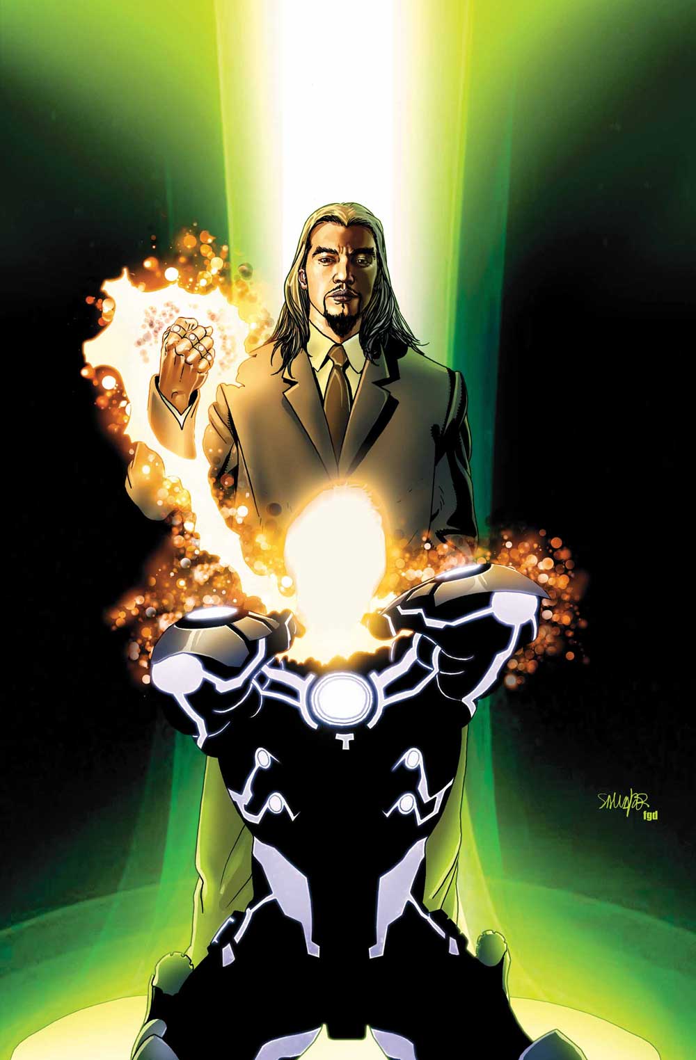 Открытки с Мандарином злодеем из комиксов Вселенной Марвел. 