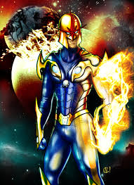 Открытки с Новой Ричардом Райдером из комиксов Вселенной Марвел.