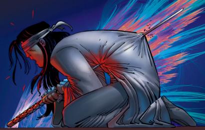 Открытки с Горгоном Томи Шишидо из комиксов Вселенной Марвел.