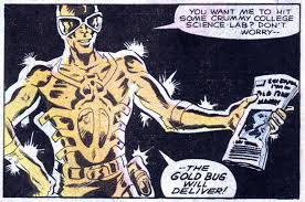 Открытки с Золотым Жуком из комиксов Вселенной Марвел скачать.