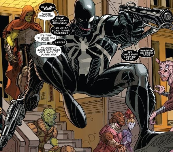 Открытки с Флэшем Томпсоном из комиксов про Спайдермэна от марвел.