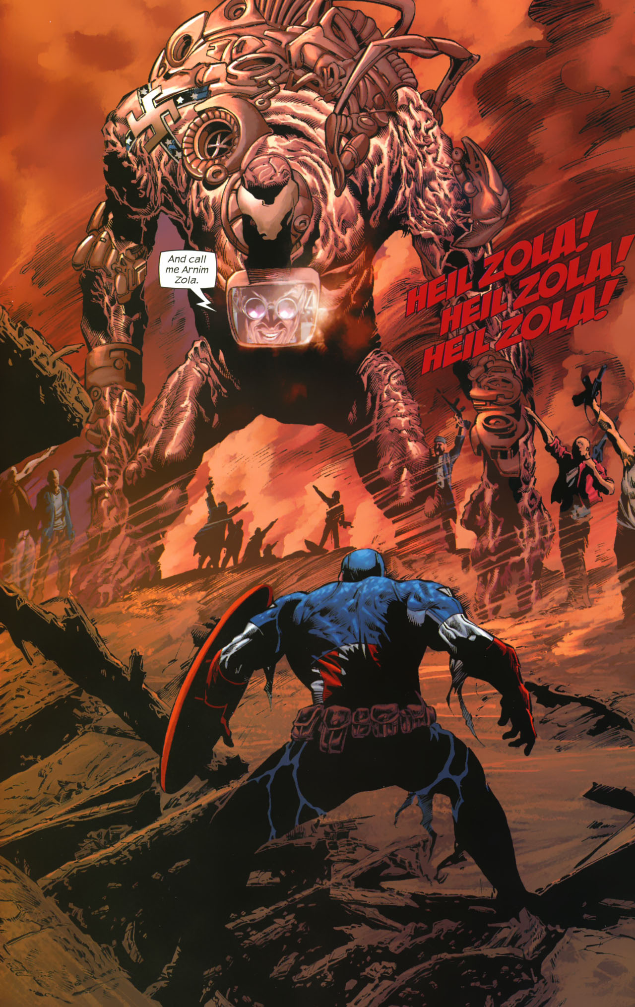 Открытки с Арнимом Золой из комиксов Марвел скачать бесплатно.