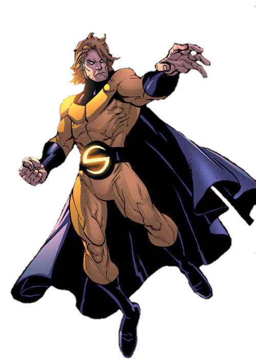 Открытки с Часовым из комиксов Вселенной Марвел скачать бесплатно.