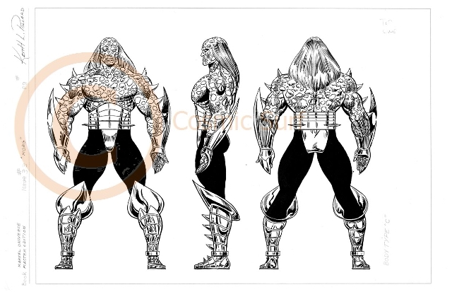 Открытки с Морджом из комиксов Вселенной Марвел скачать бесплатно.