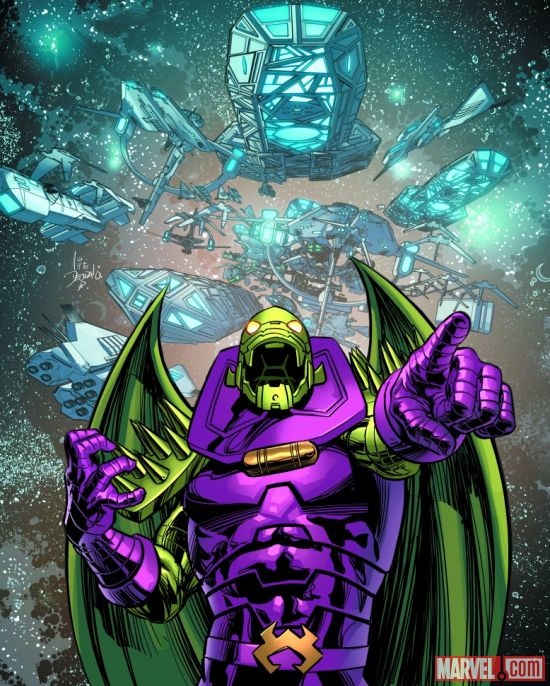 Открытки с Аннигилусом из Вселенной Марвел скачать бесплатно.