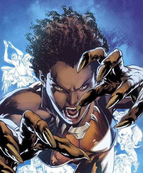 Открытки с Лисицей из комиксов Вселенной ДС скачать бесплатно.