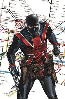 Открытки с Юнионом Джеком 3 из комиксов Вселенной Марвел.     