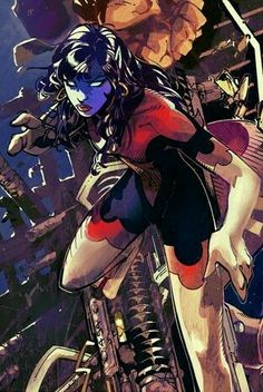 Открытки с Ноктюрн из комиксов о Людях Икс скачать бесплатно.