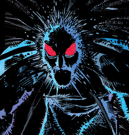 Открытки с Блэкхартом суперзлодеем из комиксов Вселенной Марвел.