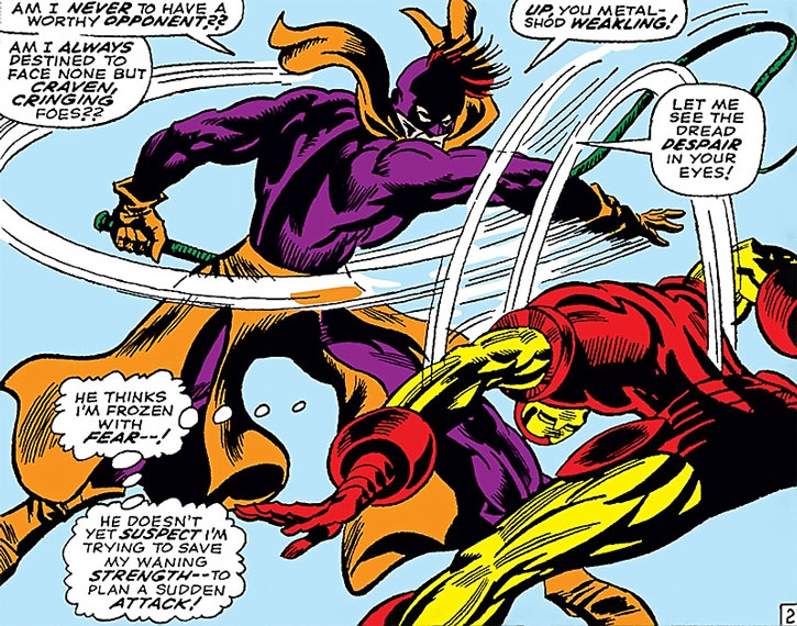 Открытки с Кнутом злодеем из комиксов Вселенной Марвел скачать.