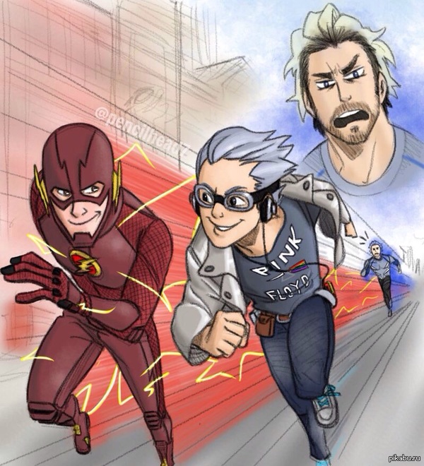 Открытки со Ртутью из Людей Икс. Открытки со Ртутью для детей.