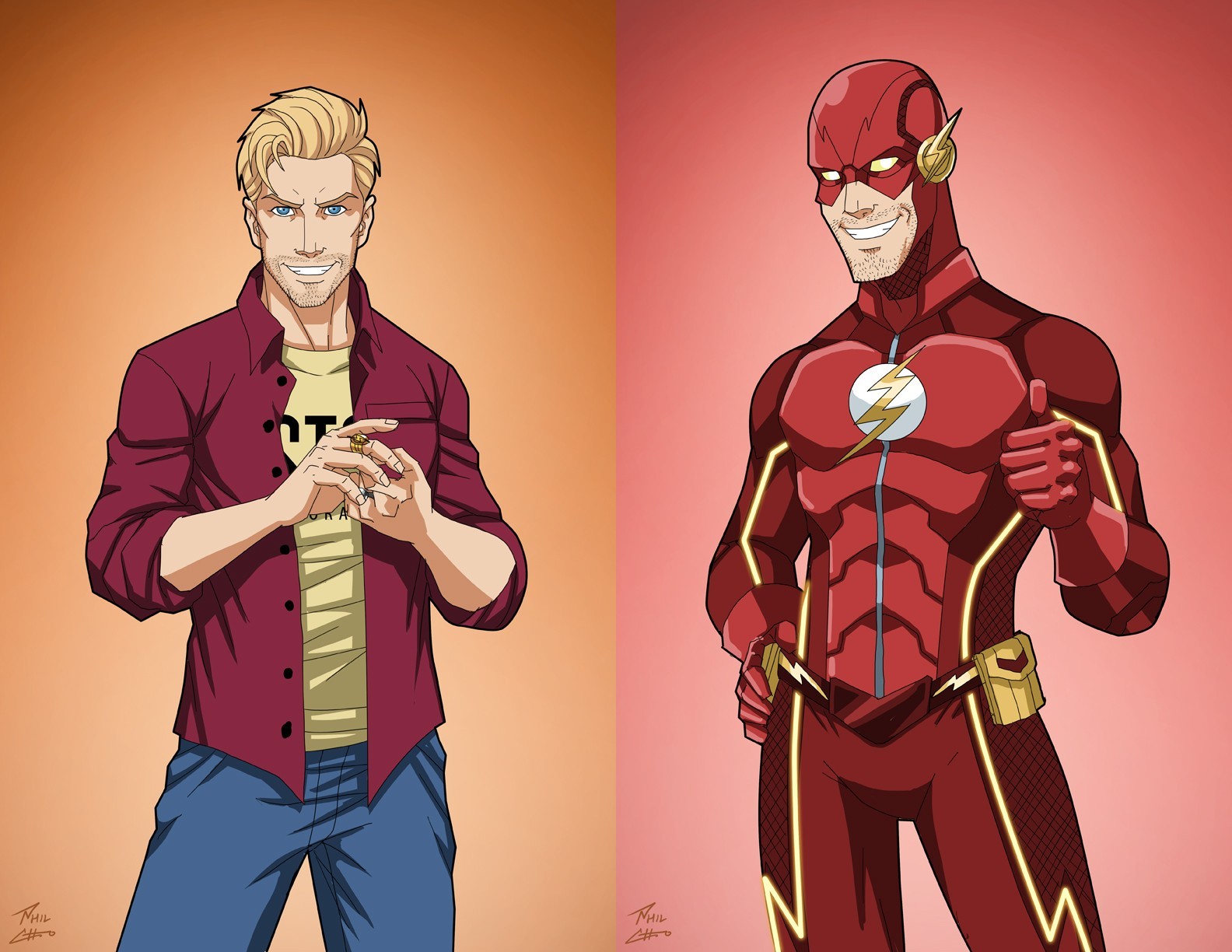 Открытки со Флэшем DC. Открытки со Флэшем скачать бесплатно.