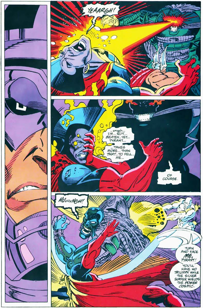 Открытки с Тираном суперзлодеем из комиксов Вселенной Марвел.