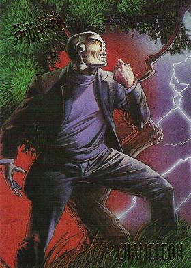 Открытки с Хамелеоном по комиксам про Спайдермена. Открытки с Хамелеоном скач...