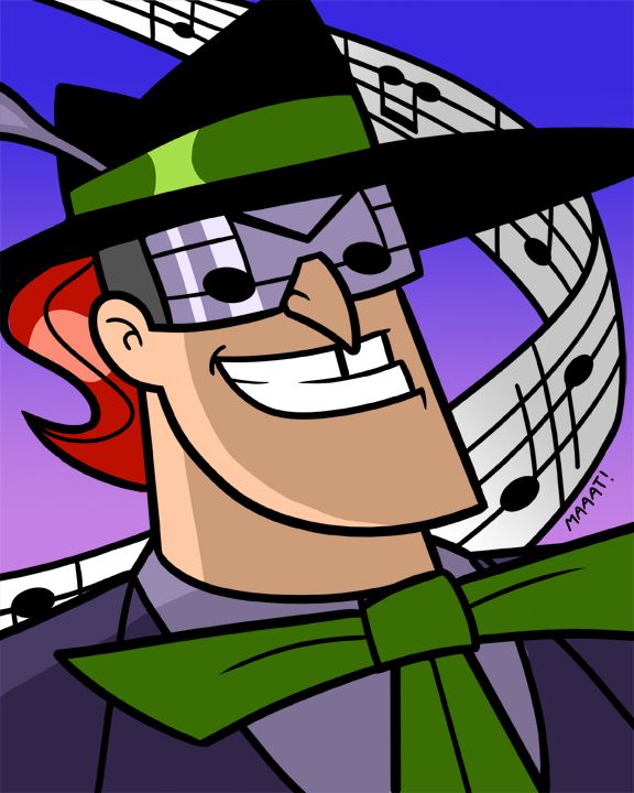 Открытки с Музыкальным мастером из Вселенной комиксов от ДС.