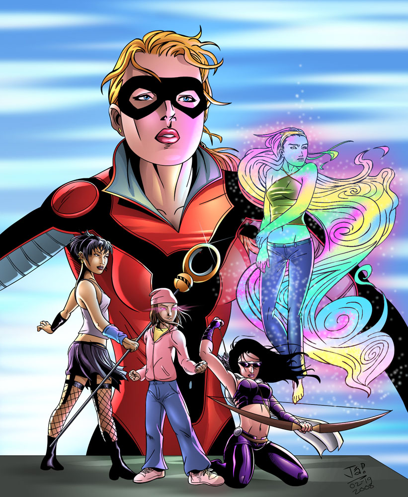 Открытки с Высотой из комиксов Вселенной Марвел скачать бесплатно.