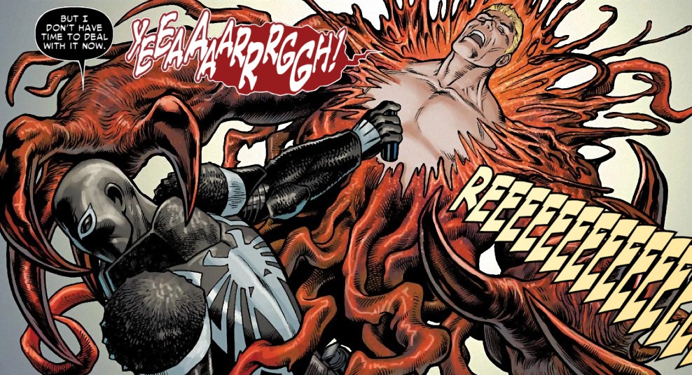 Открытки с Гибридом врагом Человека Паука из комиксов Марвел.