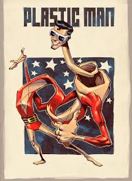 Открытки с Пластичным Человеком по комиксам от ДС скачать бесплатно.