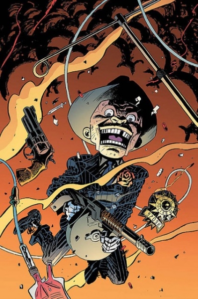 Открытки с Чревовещателем из комиксов ДС скачать бесплатно.   