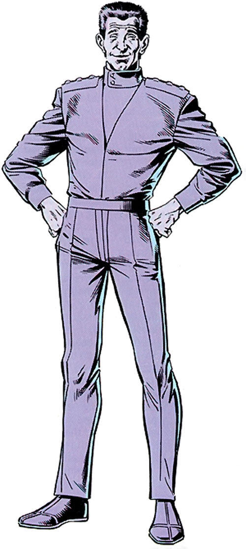 Открытки с Пурпурным Человеком злодеем из комиксов Марвел.  