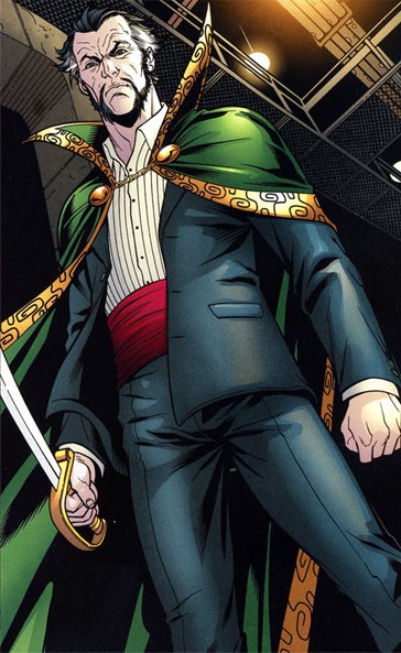 Открытки с Рас аль Гулем из комиксов. Открытки с Рас аль Гулем скачать.