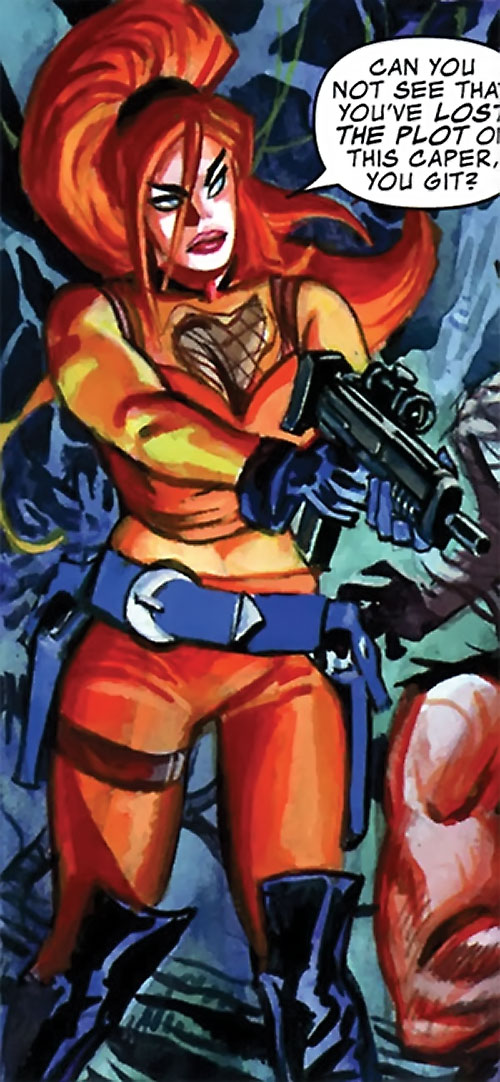 Открытки с Эльзой Блудстоун из Вселенной комиксов Марвел скачать.