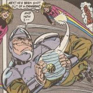 Открытки с Пушечным Ядром из комиксов Вселенной Марвел скачать.