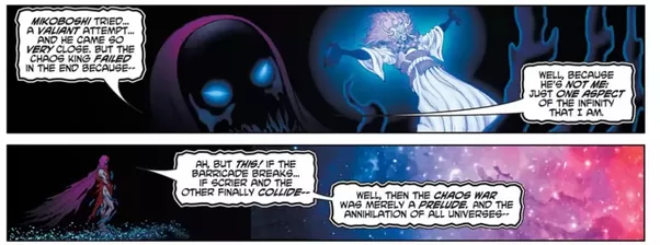 Открытки с Забвением Обливионом из комиксов Вселенной Марвел.