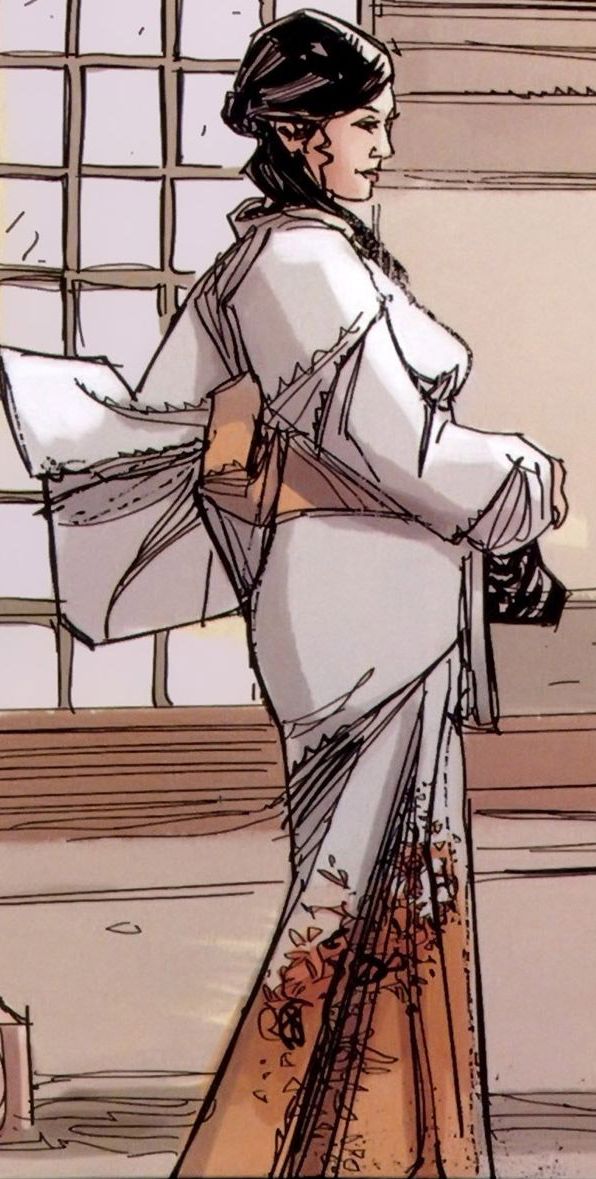 Открытки с Марико Яшидой из комиксов Вселенной Марвел скачать.