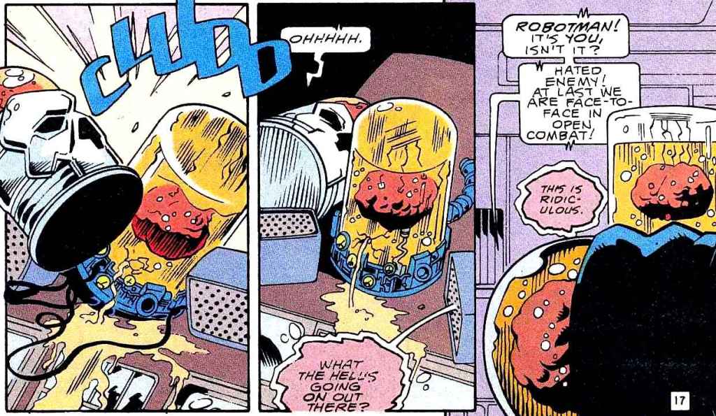 Открытки с Господином Маллахом из комиксов ДС скачать бесплатно.