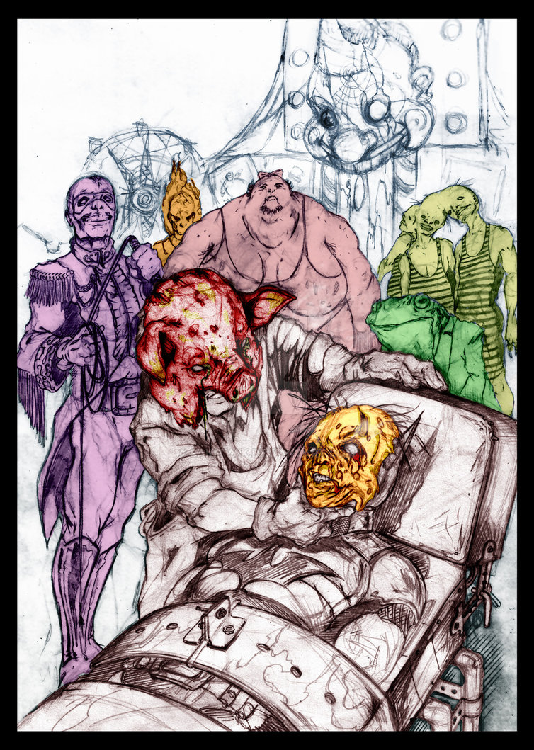 Открытки с Профессором Пигом по комиксам ДС скачать бесплатно.