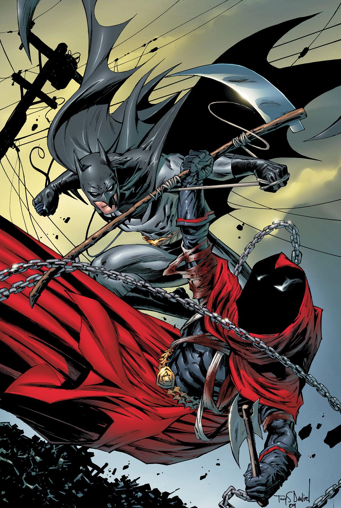 Открытки со Жнецом суперзлодеем из комиксов ДС скачать бесплатно.