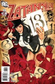 Открытки с Затанной скачать бесплатно из Вселенной комиксов ДС.