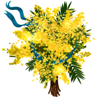 Открытки с мимозой скачать бесплатно. Открытки с мимозой онлайн.