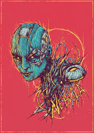 Открытки с Небулой скачать бесплатно. Открытки по комиксам Марвел.