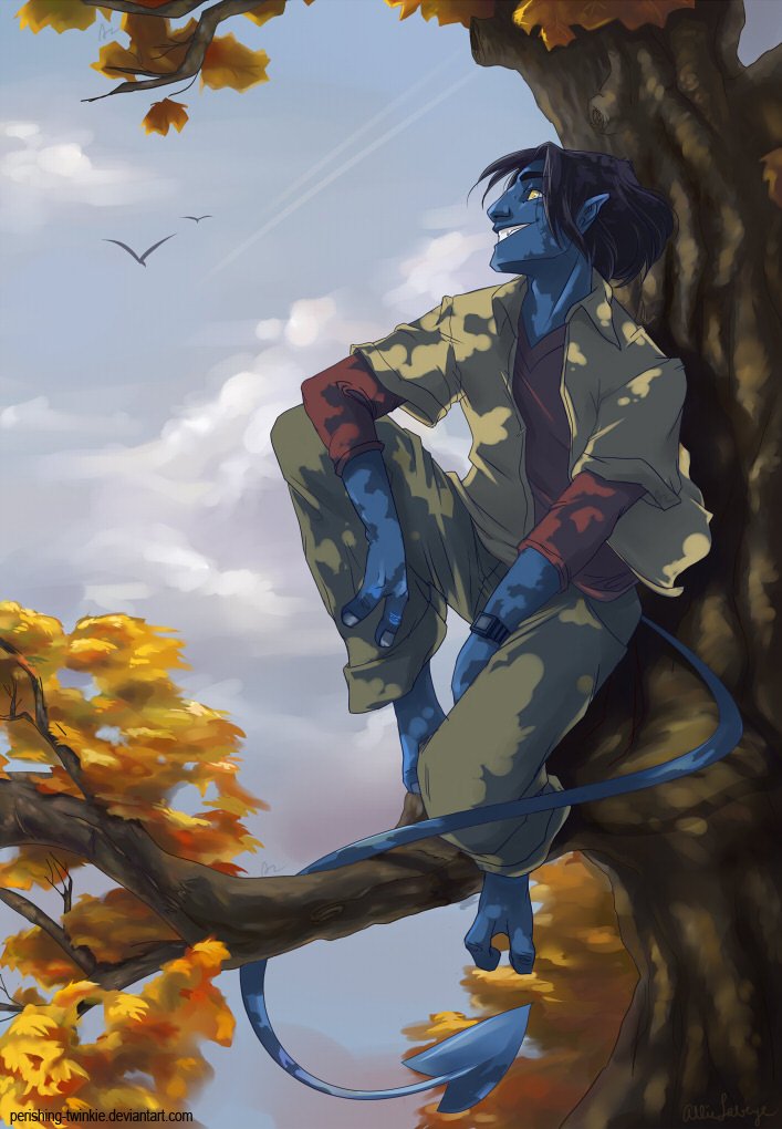 Открытки с Ночным Змеем из Людей Икс. Открытки с Куртом Вагнером.