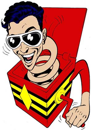 Открытки с Пластичным Человеком по комиксам от ДС скачать бесплатно.