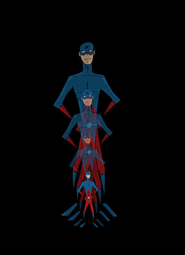 Открытки с Атомом скачать бесплатно. Открытки с Атомом по комиксам.