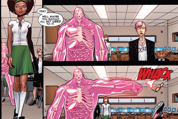 Открытки с Глобом из комиксов Вселенной Марвел скачать бесплатно. 