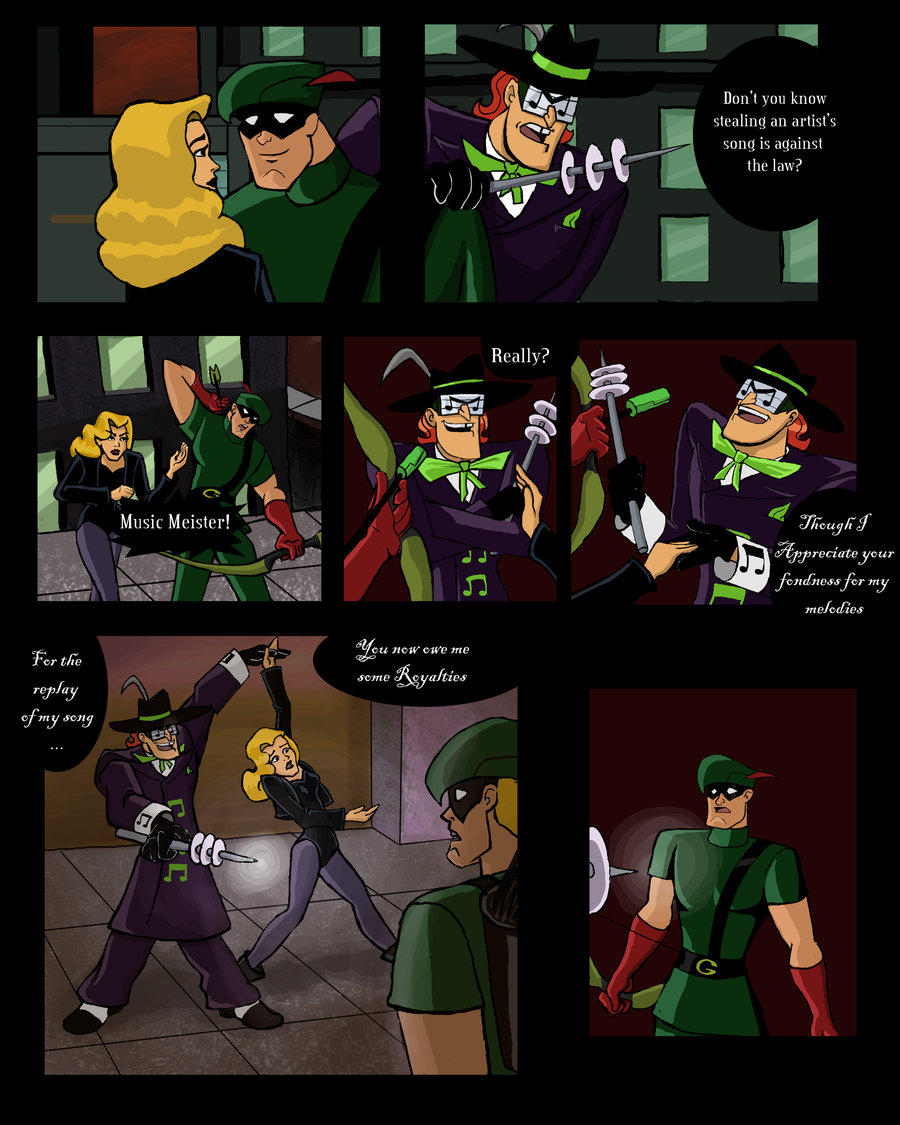 Открытки с Музыкальным мастером из Вселенной комиксов от ДС.