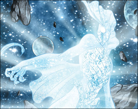 Открытки со Звёздной Пылью героем комиксов Вселенной Марвел.