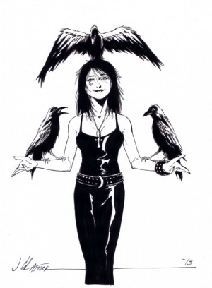 Открытки со Смертью из Вселенной комиксов ДС скачать бесплатно.